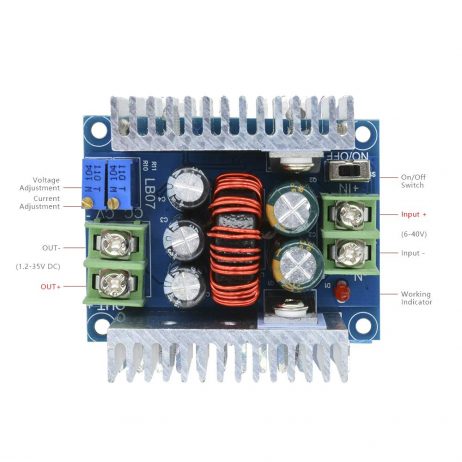 200W 20A DC-DC Buck Converter Step Down Module Constant Current LED Driver Module