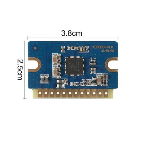 YL2020 20W+20W D Class 12V-24V Mini Digital Power Amplifier Module