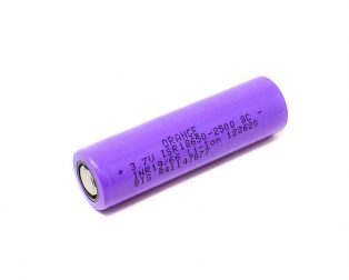 Orange A Grade ISR 18650 2500mAh (8c) Lithium-ion Battery