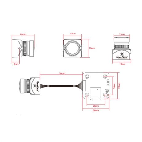 RunCam Split 3 Micro 1080@60 HD FPV Camera