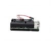 Aluminum Heat Sink Case with Double Fans for Raspberry Pi 4B - Black