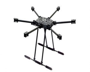 Z850mm Full Carbon Fiber 850mm Hexa-Rotor Frame Combo Kit