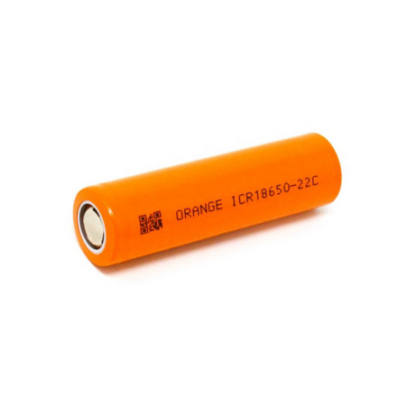 Orange ICR18650-22C 3.7V 2200mAh 3C Li-ion Battery