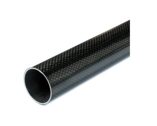 3K Roll-wrapped Carbon Fiber Tube (Hollow)16mm(OD)*14mm(ID)*330mm(L)