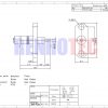 SMB Connector Straight Flange Female 2 Hole for Panel Mount