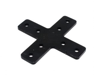 EasyMech Cross/Plus Shape Corner Bracket Plate for 2020 Series Aluminium Profile