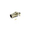 HD-SDI BNC Connector For Cable Female Vertical type 180 Degree Crimp