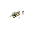 HD-SDI BNC Connector For Cable Female Vertical type 180 Degree Crimp