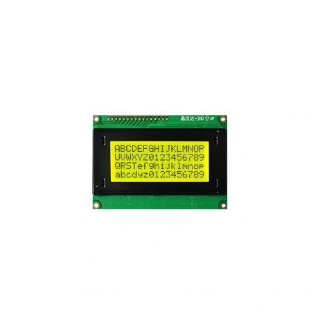 Original JHD 16×4 Character LCD Display With Yellow Backlight