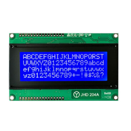 Original JHD 20x4 character LCD Display with Blue Backlight