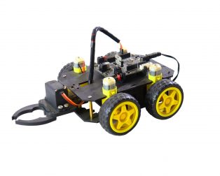 Cligo Wireless Bluetooth Controlled Gripper Robot Car Kit For Kids