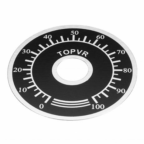 Dial 0-100 for Potentiometer Knob