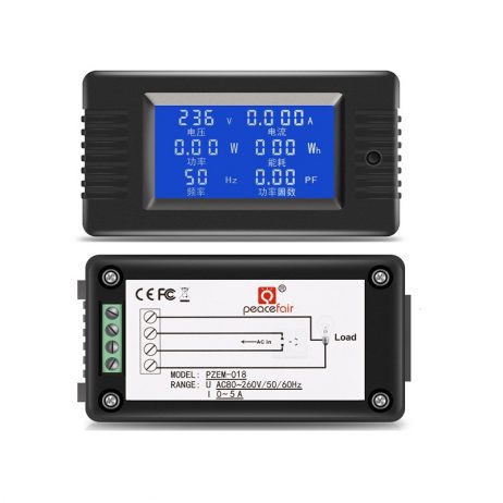 PZEM-018 AC Digital Display Power Monitor Meter