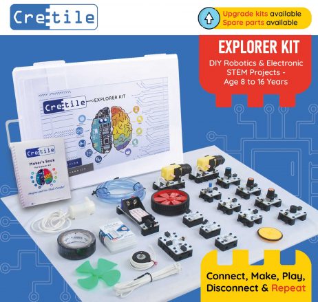 Cretile Explorer Kit 22 Cretiles Accessories with Rechargeable Battery and Online Course 2