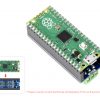 Waveshare 2-Channel UART To RS232 Module for Raspberry Pi Pico, SP3232EEN Transceiver