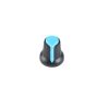 Potentiometer Knob Rotary Switch Cap Blue Color- Pack of 5 Pcs.