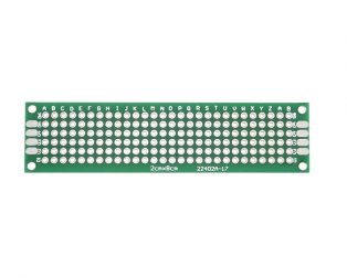 2 x 8 cm Universal PCB Prototype Board Single-Sided 2.54mm Hole Pitch