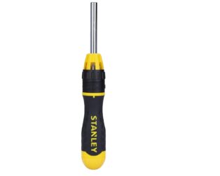 STANLEY 10pc Ratcheting Multi-Bit Screwdriver