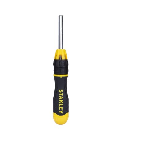 STANLEY 10pc Ratcheting Multi-Bit Screwdriver