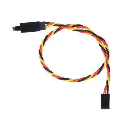 SafeConnect Twisted 15CM 22AWG Servo Lead Extension (JR) Cable with Self Locking Hook