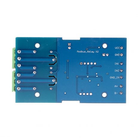 Generic 5V DC 2 Channel Relay Module with 7 24V Modbus RTU protocol and RS485TTL Anti reverse Connection 2