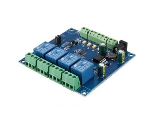 7-24V Modbus RTU 4 Channel Relay Module RS485