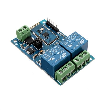 Generic DC 12V 2 Channel Bluetooth Wireless Control Relay Module 1