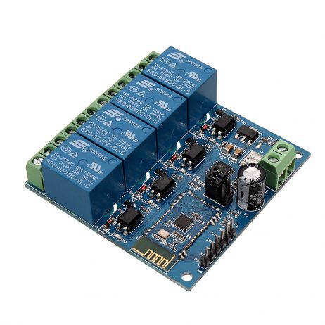 Generic DC 5V 4 Channel Bluetooth Wireless Control Relay Module 8