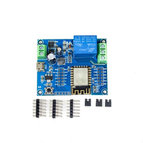 DC5-80V ESP8266 Wireless WIFI Relay Module 1 Channel ESP- 12F Wifi Development Board Power Supply for Arduino