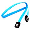 Generic SATA 3.0 Highspeed Hard Disk Data Cable Double Head Straight Blue 1