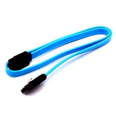 Generic SATA 3.0 Highspeed Hard Disk Data Cable Double Head Straight Blue 2