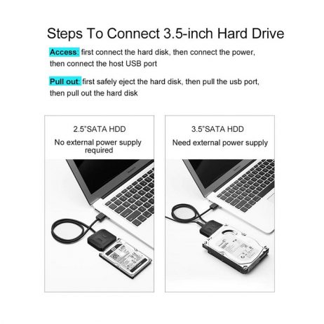 Generic SATA3.0 to USB 3.0 Hard Disk Data Cable 1