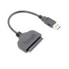 SATA（7+15PIN) to USB3.0 External Hard Disk Data Cable