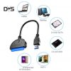 Generic USB 3.0 to SATA 2.5 Inch External Hard Disk Data Cable 4