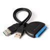 Generic USB3.0 to SATA 2.5 Inch External Hard Disk Data Cable with USB Power Supply 4