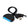 Generic USB3.0 to SATA 2.5 Inch External Hard Disk Data Cable with USB Power Supply 5