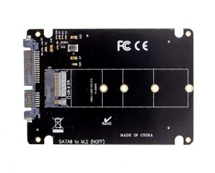 SATA3.0 to M.2 B-Key NGFF SSD Conversion Card