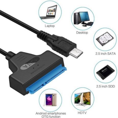 Generic lipiworld type c to sata usb 3 1 converter adapter cable for 2 5 original