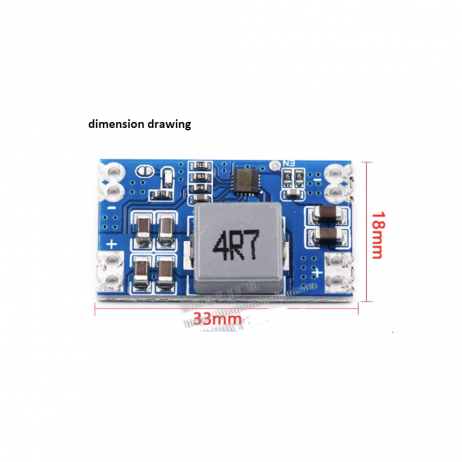 MINI560 DC-DC 12V 5A, Step-Down Stabilized, voltage source module