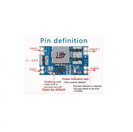 MINI560 DC-DC 12V 5A, Step-Down Stabilized, voltage source module