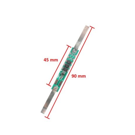 1S 3.7V 4.5A 3MOS BMS Li-ion 18650 Battery Protection Board