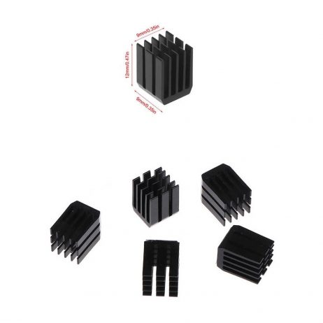 Generic Reprap 9912MM Steps tick Heat Sink Suitable for DRV8825A4988A4983MKS TMC2100 Mendel 2