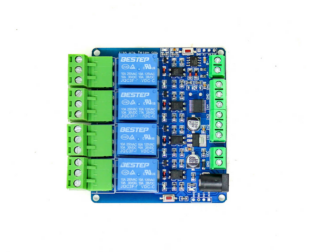 12V Modbus RTU 4 Channels Relay Module