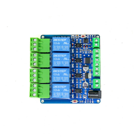 12V Modbus RTU 4 Channels Relay Module