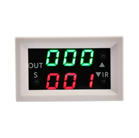 Red Green Dual Display 12V Delay Relay Mini LED Digital Timer Time Relay Module Home