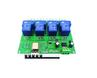 DC7-28/5V 30A ESP8266 WIFI 4 Channel Relay Module ESP-12F Development Board