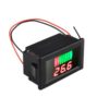 Generic 12 60V Dual LED Display Waterproof Automatic Voltage Identification Meter red 1