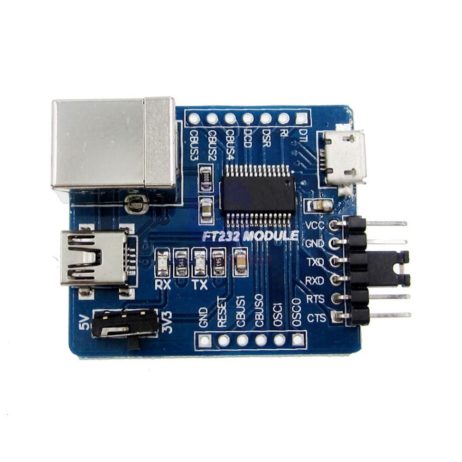 3-in-1 FT232RL USB to Serial Module USB MINI Micro to UART