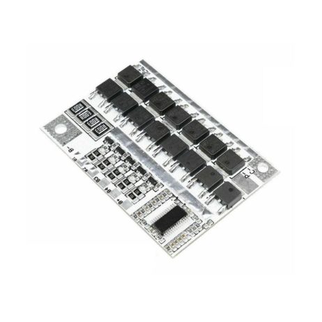 White 5S 100A LiFePO4 Battery Balance Charging BMS Battery Protection Board