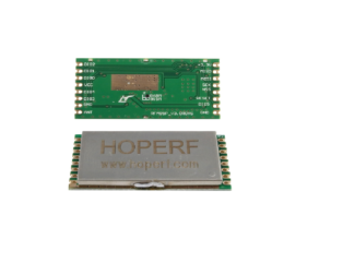 LoRa module RFM95PW-868S2.